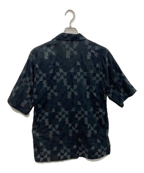Needles（ニードルズ）Needles (ニードルズ) Cabana Shirt-Circle Emb　IN167 ブラック サイズ:Mの古着・服飾アイテム