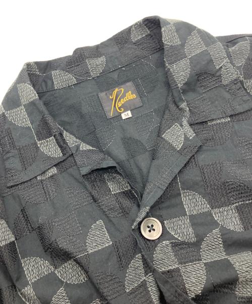 Needles（ニードルズ）Needles (ニードルズ) Cabana Shirt-Circle Emb　IN167 ブラック サイズ:Mの古着・服飾アイテム