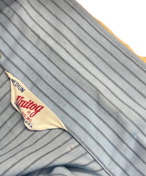 Unitog（ユニトグ）unitog (ユニトグ) 70’S ワークシャツ ブルー サイズ:Mの古着・服飾アイテム