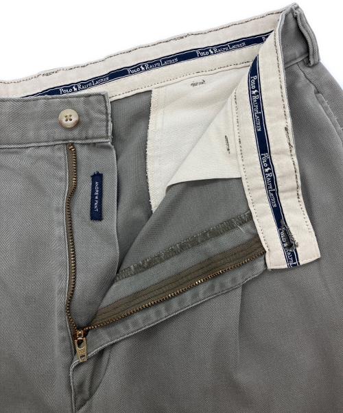 POLO RALPH LAUREN（ポロ・ラルフローレン）POLO RALPH LAUREN (ポロ・ラルフローレン) チノパン/ANDREW PANT　白タグ グレー サイズ:Mの古着・服飾アイテム