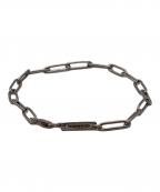 TOM WOODトムウッド）の古着「Box Bracelet　B01051NA01925」｜シルバー