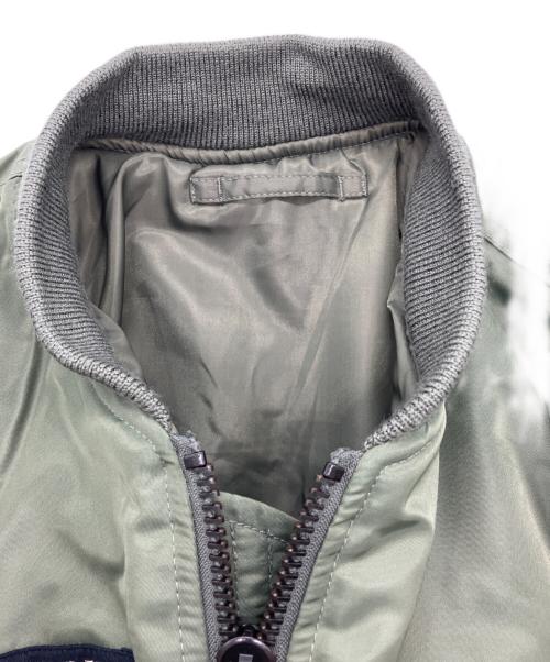 AVIREX（アヴィレックス）AVIREX (アヴィレックス) TOMCAT MA-1 グリーン サイズ:Ｌの古着・服飾アイテム