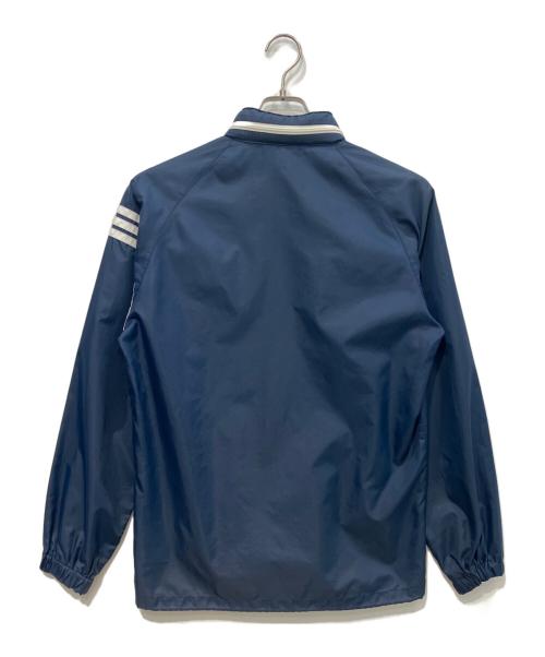 adidas（アディダス）adidas (アディダス) ナイロンジャケット　デサント期 　80’s ネイビー サイズ:Mの古着・服飾アイテム