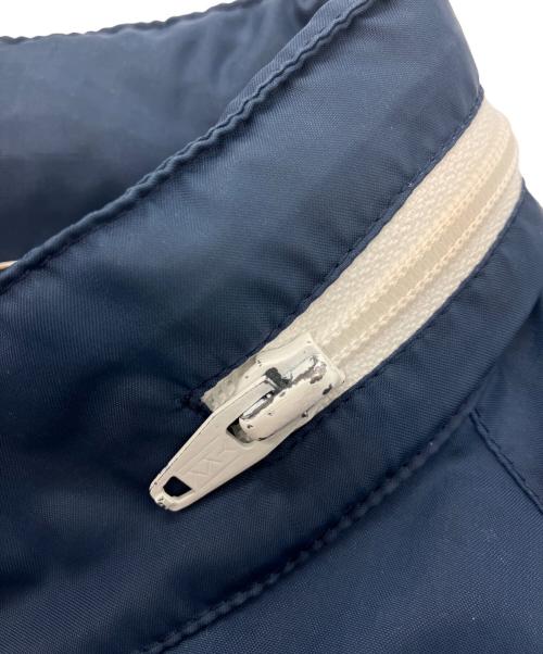 adidas（アディダス）adidas (アディダス) ナイロンジャケット　デサント期 　80’s ネイビー サイズ:Mの古着・服飾アイテム