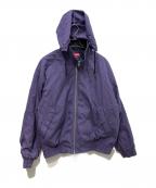 SUPREMEシュプリーム）の古着「Leather Collar Utility Jacket　25SS」｜パープル