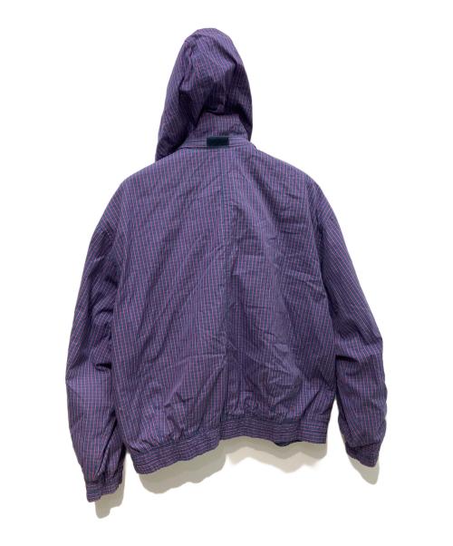 SUPREME（シュプリーム）SUPREME (シュプリーム) Leather Collar Utility Jacket　25SS  パープル サイズ:Lの古着・服飾アイテム