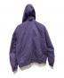 SUPREME (シュプリーム) Leather Collar Utility Jacket　25SS  パープル サイズ:L：33000円