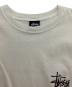 中古・古着 stussy (ステューシー) プリントTシャツ ベージュ サイズ:M：5000円