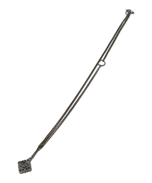 LOEWE（ロエベ）LOEWE (ロエベ) アナグラムネックレス シルバー サイズ:-の古着・服飾アイテム
