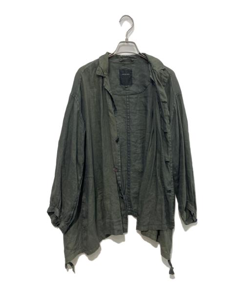 pas de calais（パドカレ）pas de calais (パドカレ) シャツジャケット カーキ サイズ:36の古着・服飾アイテム