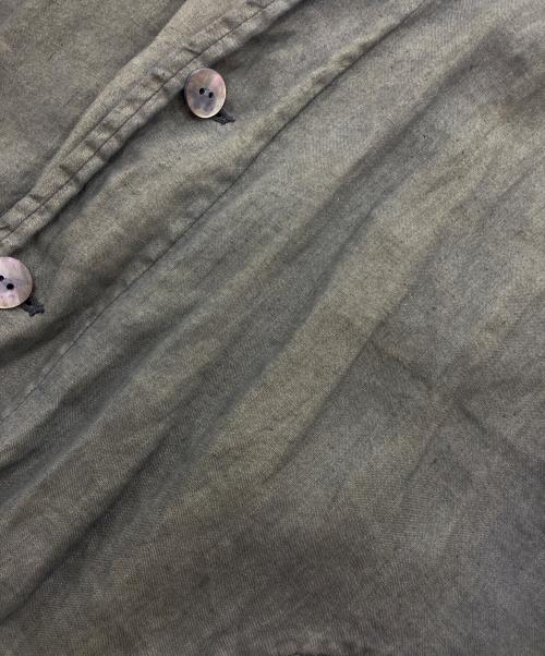 pas de calais（パドカレ）pas de calais (パドカレ) シャツジャケット カーキ サイズ:36の古着・服飾アイテム