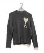 AMI Alexandre Mattiussiアミアレクサンドルマテュッシ）の古着「OFF WHITE ADC SWEATER」｜グレー