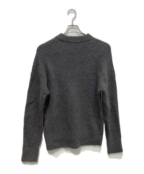 AMI Alexandre Mattiussi（アミアレクサンドルマテュッシ）AMI Alexandre Mattiussi (アミアレクサンドルマテュッシ) OFF WHITE ADC SWEATER グレー サイズ:XSの古着・服飾アイテム