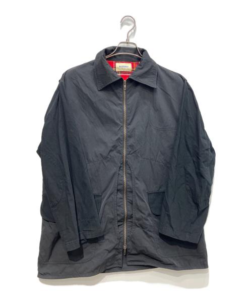 BEAMS BOY（ビームスボーイ）BEAMS BOY (ビームスボーイ) ハンティングディテールビッグコート ブラック サイズ:-の古着・服飾アイテム