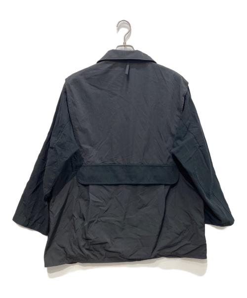 BEAMS BOY（ビームスボーイ）BEAMS BOY (ビームスボーイ) ハンティングディテールビッグコート ブラック サイズ:-の古着・服飾アイテム