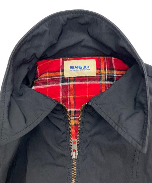 BEAMS BOY（ビームスボーイ）BEAMS BOY (ビームスボーイ) ハンティングディテールビッグコート ブラック サイズ:-の古着・服飾アイテム