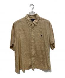 RALPH LAUREN（ラルフローレン）の古着「ボタンダウンシャツ」｜ベージュ