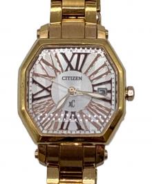 CITIZEN（シチズン）の古着「リストウォッチ　クロスシー　H010-T014143」｜ホワイト