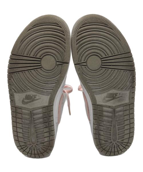 NIKE（ナイキ）NIKE (ナイキ) WMNS AIR JORDAN 1 MID SE LT IRON ORE/ATMOSPHERE-WHITE　 グレー サイズ:US9（26）の古着・服飾アイテム