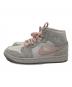 NIKE (ナイキ) WMNS AIR JORDAN 1 MID SE LT IRON ORE/ATMOSPHERE-WHITE　 グレー サイズ:US9（26）：6000円