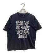 stussy×Gallery 1950ステューシー×ギャラリー1950）の古着「プリントTシャツ」｜ブラック
