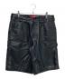 SUPREME（シュプリーム）の古着「Leather Double Knee Painter Short　 26SS」｜ブラック