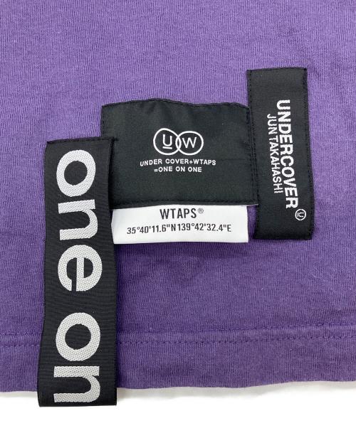 UNDERCOVER（アンダーカバー）UNDERCOVER (アンダーカバー) WTAPS (ダブルタップス) 七人の侍プリントパッチTシャツ　UC2E9802-3 パープル サイズ:3の古着・服飾アイテム