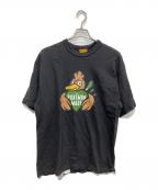 HUMAN MADEヒューマンメイド）の古着「GRAPHIC T-SHIRT　カモネギ」｜ブラック