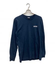 SUPREME（シュプリーム）の古着「Overfiend L／S Tee　前田俊夫 15AW 」｜ネイビー