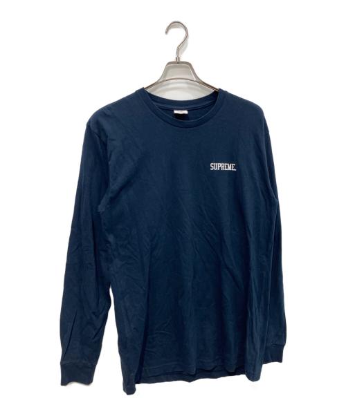 SUPREME（シュプリーム）SUPREME (シュプリーム) Overfiend L／S Tee　前田俊夫 15AW  ネイビー サイズ:Lの古着・服飾アイテム