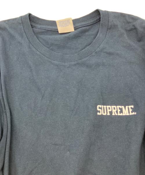 SUPREME（シュプリーム）SUPREME (シュプリーム) Overfiend L／S Tee　前田俊夫 15AW  ネイビー サイズ:Lの古着・服飾アイテム