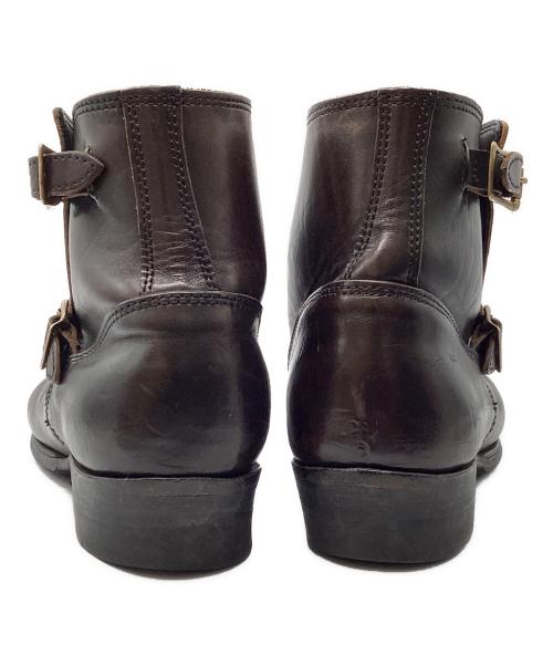 argo（アルゴ）ARGO (アルゴ) Double Monk Boots ”GYPSYS” ブラウン サイズ:実寸アウトソール30.5cmの古着・服飾アイテム