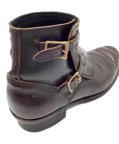 argo（アルゴ）ARGO (アルゴ) Double Monk Boots ”GYPSYS” ブラウン サイズ:実寸アウトソール30.5cmの古着・服飾アイテム