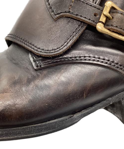 argo（アルゴ）ARGO (アルゴ) Double Monk Boots ”GYPSYS” ブラウン サイズ:実寸アウトソール30.5cmの古着・服飾アイテム