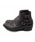 ARGO (アルゴ) Double Monk Boots ”GYPSYS” ブラウン サイズ:実寸アウトソール30.5cm：40000円