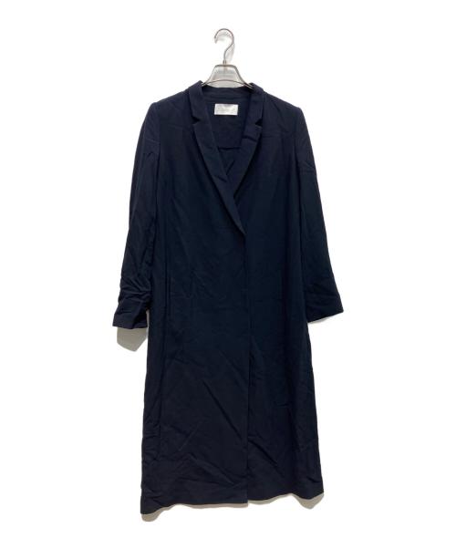 HUGO BOSS（ヒューゴ ボス）HUGO BOSS (ヒューゴ ボス) チェスターコート ネイビー サイズ:42の古着・服飾アイテム