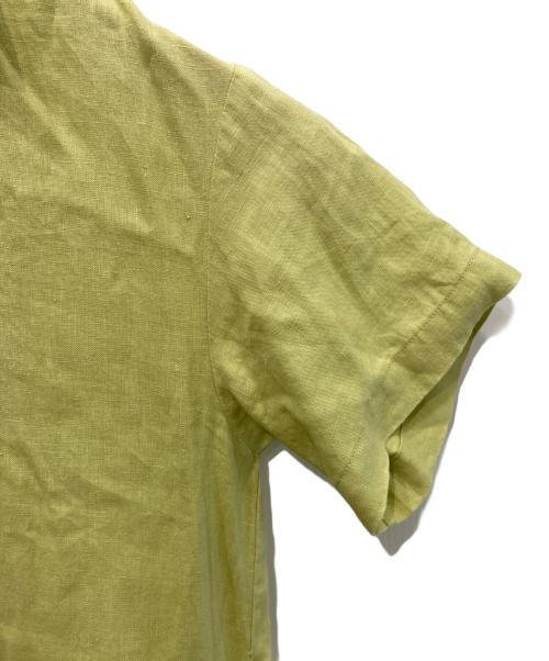 Ron Herman（ロンハーマン）Ron Herman (ロンハーマン) リネンシャツワンピース　3110300195 イエロー サイズ:XSの古着・服飾アイテム