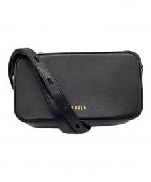FURLA（フルラ）の古着「ミニクロスボディバッグ」｜ブラック