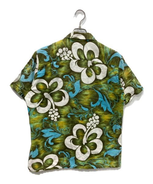 Sears（シアーズ）Sears (シアーズ) 60’S-70’S アロハシャツ　 ハワイ製 グリーン サイズ:Lの古着・服飾アイテム