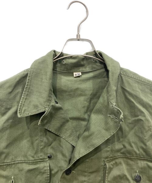 US ARMY（ユーエスアーミー）US ARMY (ユーエスアーミー) M-43 HBT JACKET　13スターボタン カーキ サイズ:40Rの古着・服飾アイテム
