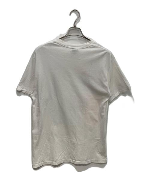 stussy（ステューシー）stussy (ステューシー) 00sデカロゴTシャツ ホワイト サイズ:Mの古着・服飾アイテム