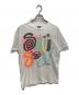 stussy（ステューシー）の古着「00sデカロゴTシャツ」｜ホワイト
