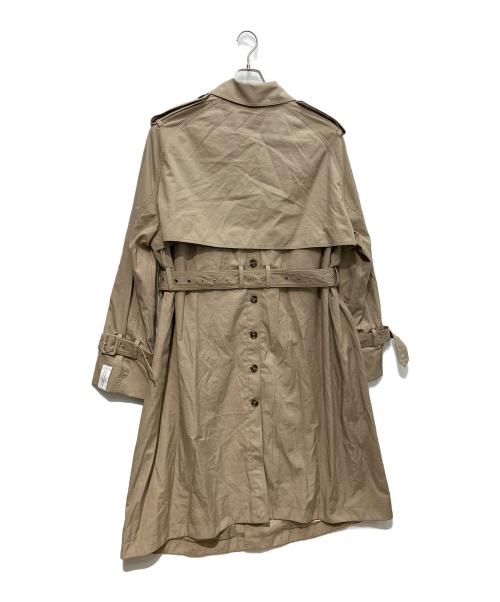 H&M（エイチアンドエム）H&M (エイチアンドエム) ROKH (ロク) ボタンディテールトレンチコート ベージュ サイズ:Sの古着・服飾アイテム