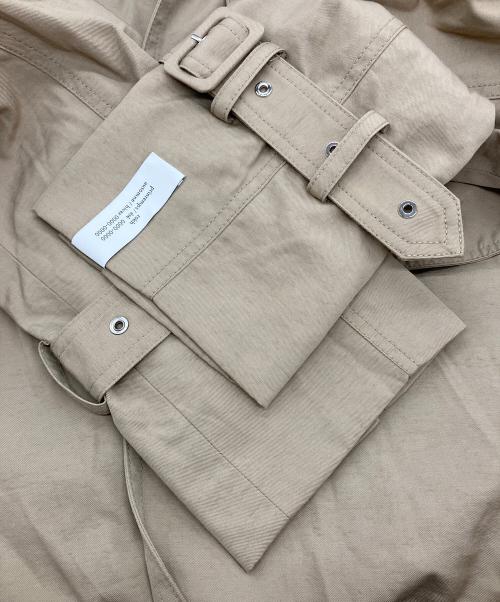 H&M（エイチアンドエム）H&M (エイチアンドエム) ROKH (ロク) ボタンディテールトレンチコート ベージュ サイズ:Sの古着・服飾アイテム