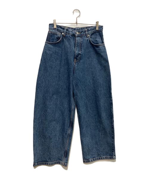 ZARA（ザラ）ZARA (ザラ) STUDIO NICHOLSON (スタジオ ニコルソン) バギーデニムパンツ インディゴ サイズ:W30の古着・服飾アイテム