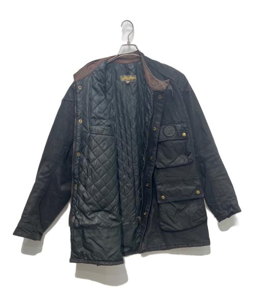 Lewis Leathers（ルイスレザース）Lewis Leathers (ルイスレザース) 80’sオイルドジャケット ブラック サイズ:44の古着・服飾アイテム