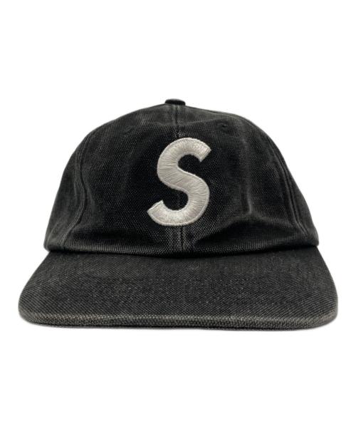 SUPREME（シュプリーム）SUPREME (シュプリーム) Pigment Coated S Logo 6-Panel　25FW ブラック サイズ:-の古着・服飾アイテム