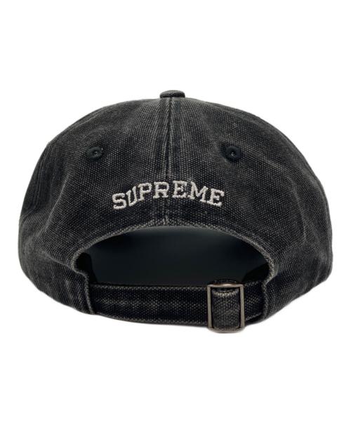 SUPREME（シュプリーム）SUPREME (シュプリーム) Pigment Coated S Logo 6-Panel　25FW ブラック サイズ:-の古着・服飾アイテム