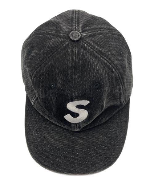 SUPREME（シュプリーム）SUPREME (シュプリーム) Pigment Coated S Logo 6-Panel　25FW ブラック サイズ:-の古着・服飾アイテム