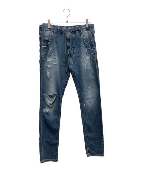 DIESEL（ディーゼル）DIESEL (ディーゼル) KROOLEY-NEデニムパンツ インディゴ サイズ:28の古着・服飾アイテム